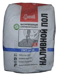 Наливной пол "Старатели" быстротвердеющий 25кг