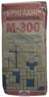 Смесь цементно-песчаная М-300 25 кг "Бригадир"