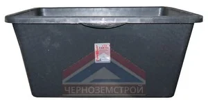 Таз для смесей прямоугольный, 60л